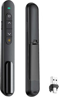 QUI Presentation Clicker with Volume Control, 2.4GHz USB Wireless Presenter by QUI