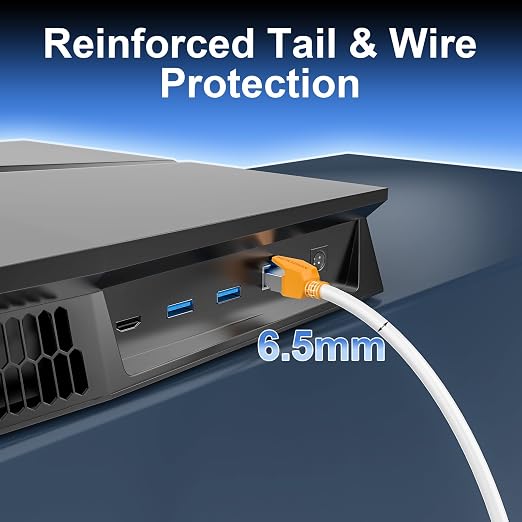 Cat 8 Ethernet Cable 30 ft, 40Gbps High Speed Gaming Network Cable 2000MHz - Image 4