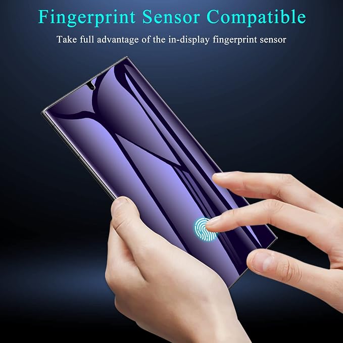 LYWHL Anti-Blue Light Eye Protection Anti-Spy Anti-Glare Purple Flexible Film + - Image 3
