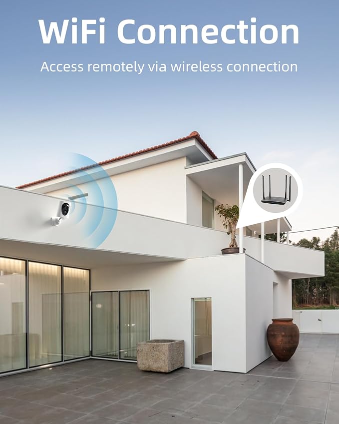 VIRTAVO VistaFlask 2K Security Cameras Wireless Outdoor, Battery Powered - Image 5