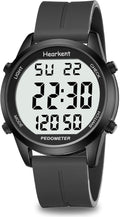 Pedometer Watch for Walking for Senior No App Required by Hearkent