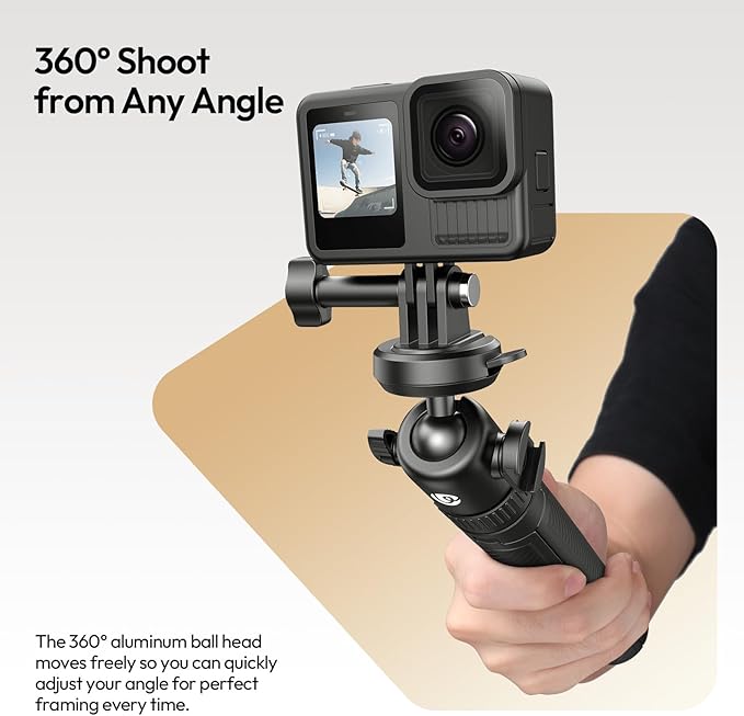 ULANZI MT90 Tripod Stand Vlog Handle Grip - Image 5