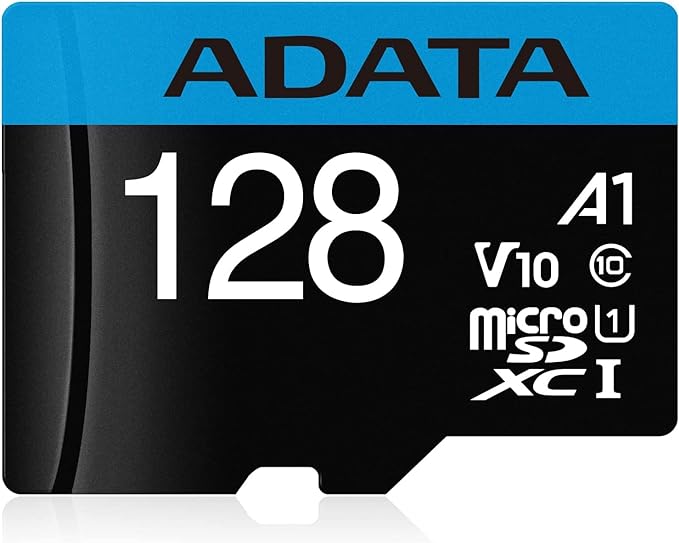 ADATA Premier 128GB MicroSDHC/SDXC UHS-I Class 10 V10 A1 Memory Card by ADATA