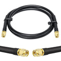 MOOKEERF KMR240 SMA Male to SMA Male Coaxial Cable 50 ohm Coax Ultra Low Loss by MOOKEERF
