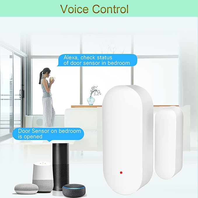 WiFi Door and Window Sensor: Wireless Contact Sensor - Image 3