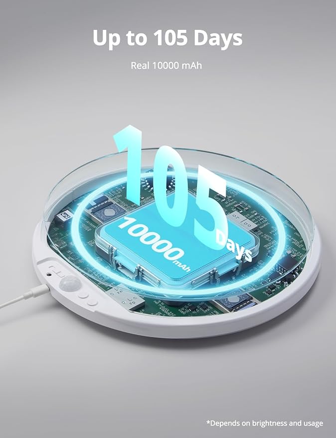 Bojim 10000mAh Battery Operated Ceiling Light - Image 4