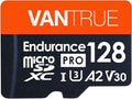 Vantrue 128GB U3 microSDXC UHS-I 4K UHD Video Monitoring Memory Card by VANTRUE