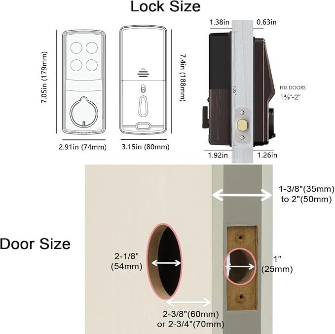 Lockly Secure Plus, Keyless Entry Door Lock, Smart Locks - Image 3
