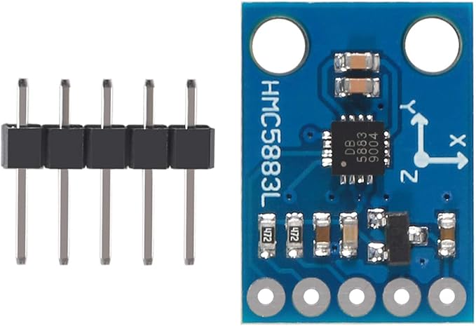 ACEIRMC 10pcs GY-273 QMC5883L 3-Axis Compass Magnetometer Sensor Board Module - Image 2