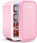 BEICHEN Mini Fridge,6 Liter / 8 Can Small Fridge for Bedroom, Car, Office | Cooler & Warmer for Food, Drinks,Energy Saving, Low Noise,110V Ac/12V Dc,Compact & Portable by BEICHEN