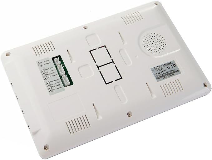 3 Units Apartment Video Intercom System, 7 Inch Monitor Wired Video Doorbell - Image 5