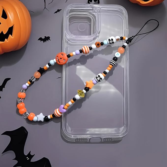 Cute Beaded Camera Wrist Strap for Phone, Digital Camera Charm Lanyard - Image 2