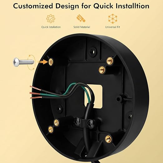 30ft/9M Power Cord with Adapter and Plug-in Mount - Image 7