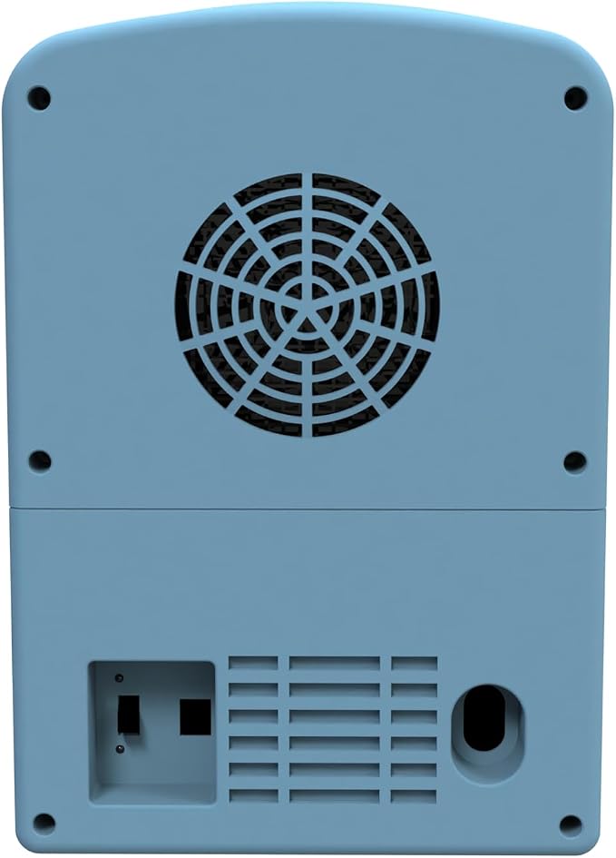 Frigidaire Retro 9-Can Mini Personal Fridge Portable Cooler for Car, Office, Bedroom, Dorm Room, or Cabin, 11.8" D x 7.1" W x 10.1" H, BLUE - Image 7