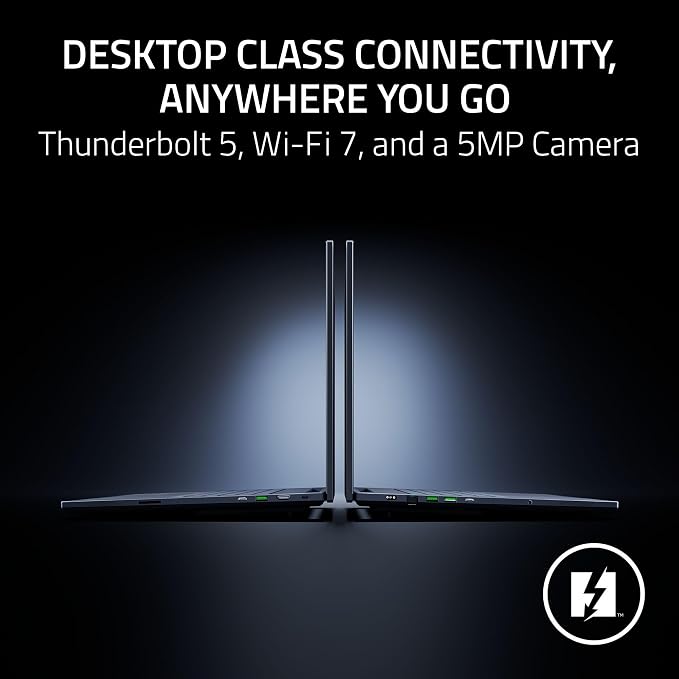 Razer Blade 18 (2026) Gaming Laptop, RTX 5090, 32GB DDR5, 2TB, Black | Intel Ultra 9 290HX, 18" UHD+ 240Hz / FHD+ 440Hz Dual Mode Display, Wi-Fi 7, TB5, Upgradeable Memory, Windows 11 - Image 6