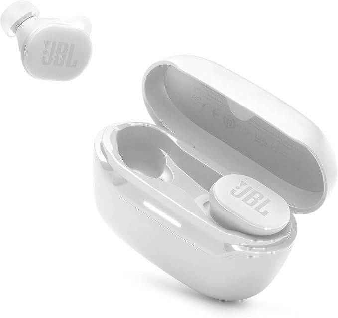 JBL Endurance Race 2 - True Wireless Earbuds - White | Waterproof and dustproof, Ergonomic wing enhancer with Twistlock technology, Enhance your work-out with Sports Mode by JBL