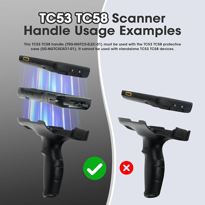 TC53 Trigger Handle for Zebra TC53 TC58 Handheld Barcode Scanner Mobile Computer - Image 5