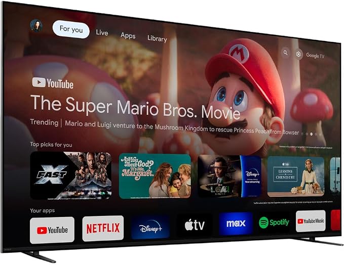 Sony K65XR70 BRAVIA 7 65 inch 4K HDR Smart QLED Mini-LED TV 2024 (Renewed) Bundle with 2 YR CPS Enhanced Protection Pack - Image 7