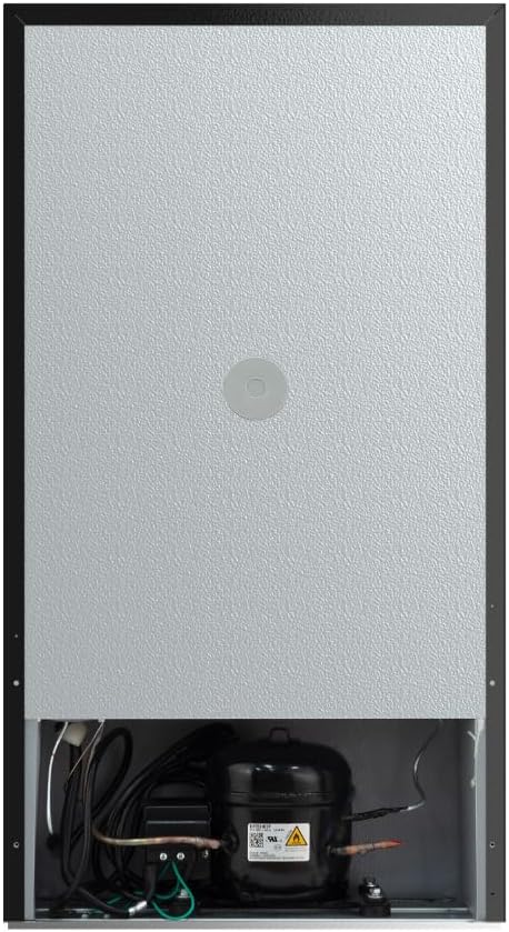 Frigidaire 3.2 Cu Ft Double Door Top Freezer Refrigerator, Stainless - Image 6