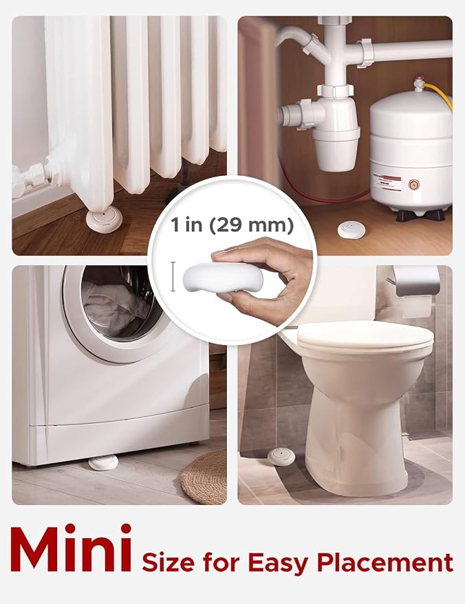 X-Sense Water Leak Detector for Basements, No WiFi, Not Compatible - Image 4