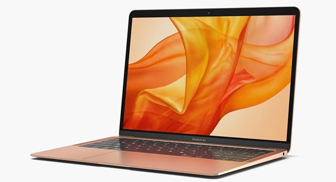 Apple 2018 MacBook Air with 1.6GHz Intel Core i5, 13-inch, 16GB RAM, 512GB SSD Gold (Renewed) - Image 2