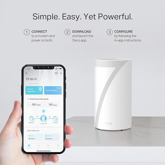 TP-Link Deco 7 Elite BE85 Tri-Band WiFi 7 BE22000 Whole Home Mesh System - Image 9