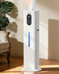 2.1Gal/8L Warm & Cool Mist Humidifiers for Bedroom 500 sq ft, AILINKE Top-Fill Humidifier Large Room with Essential Oil Diffuser, Large Room Humidifiers for Home Baby Nursery Office Plants, White by IndoorExpertAirImprovement