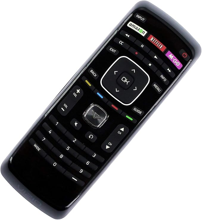 NEW VIZIO Universal Remote XRV4TV for almost all Vizio brand LCD and LED TV E320I-A2 E320i-A0 E322AR E422AR E502AR E370VP E420VT E422VLE M320SL M370SL E422VLE E472VLE (B-XRT112) by VIZIO