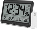 WallarGe Atomic Clock with Indoor Outdoor Temperature by WallarGe