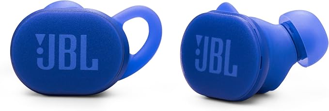 JBL Endurance Race 2 - True Wireless Earbuds - Blue | Waterproof and dustproof, Ergonomic wing enhancer with Twistlock technology, Enhance your work-out with Sports Mode - Image 2
