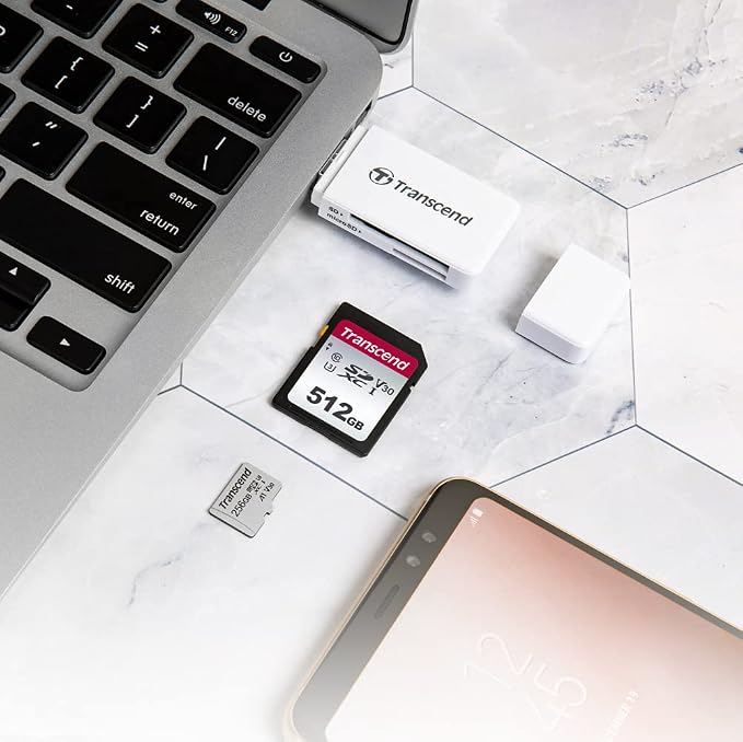 Transcend 256GB SDXC Memory Card, UHS-I U3 V30, 4K UHD & Full HD, Class 10 - Image 4