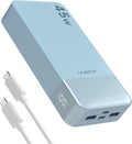 JUOVI J2621 Power Bank Portable Charger 20000mAh 45W, PD3.0 QC 4.0 Fast Charging Battery Pack with LED Display,2 USB-C,2 USB-A for iPhone 15 16, MacBook by JUOVI