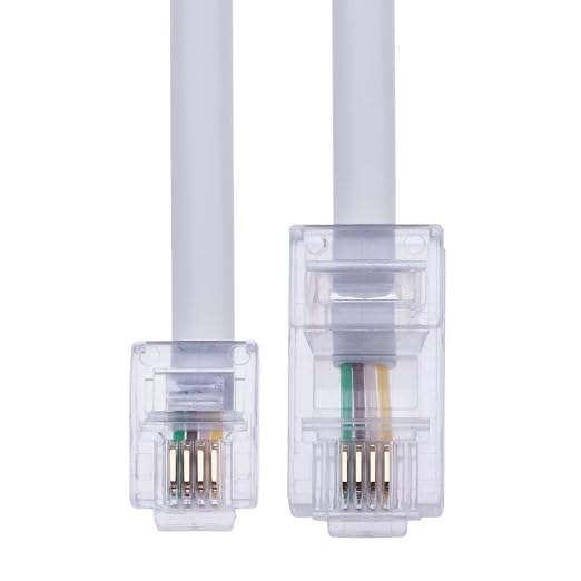 Keple 10m RJ11 to RJ45 Cable RJ11 to RJ45 Cable Phone Telephone Cord RJ11 6P4C - Image 2