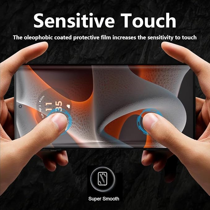 3+2 Pack Screen Protector for Motorola Edge 50 Pro Flexible TPU Film - Image 7