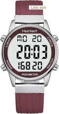 Hearkent Pedometer Watch for Walking Steps and Miles-Men&Women-Step Counter for by Hearkent