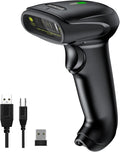 Symcode Wireless Barcode Scanner Versatile 2-in-1 Handheld Automatic 1D Laser by ProfessionalBarcodeScanner
