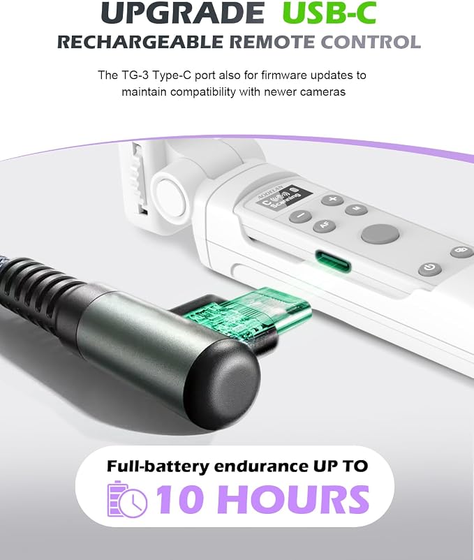 for Canon Tripod with Rechargeable Remote Control - Image 6