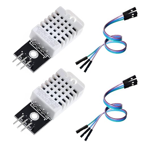 HiLetgo 2pcs DHT22/AM2302 Digital Temperature and Humidity Sensor Module by HiLetgo
