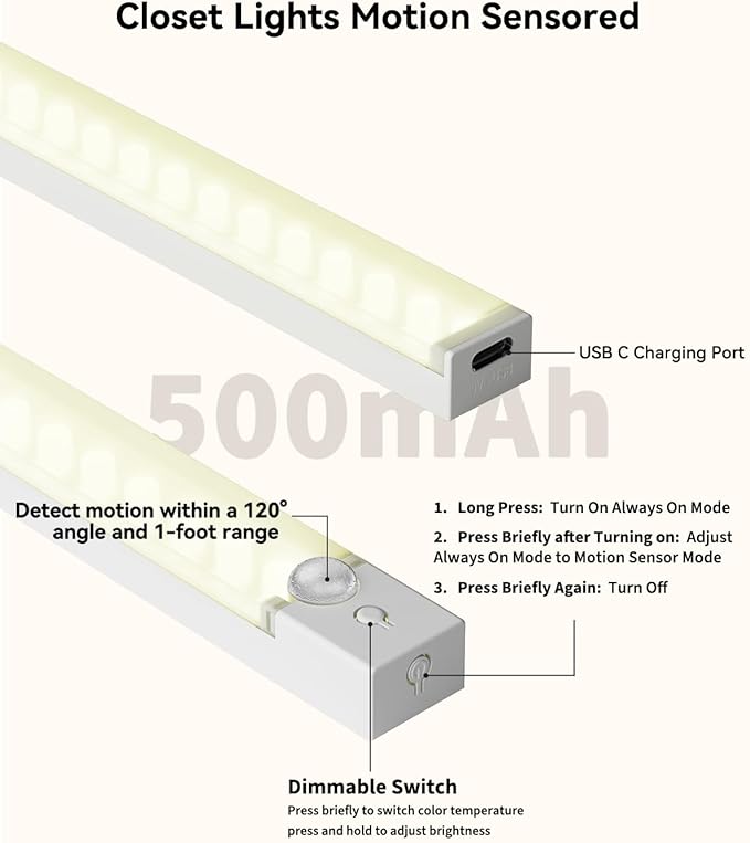 12-Pack Under Cabinet Lighting - Image 7