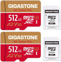 【for Switch 1 Only】 Gigastone 512GB Micro SD Card 2-Pack, 4K Game Pro, MicroSDXC by Gigastone