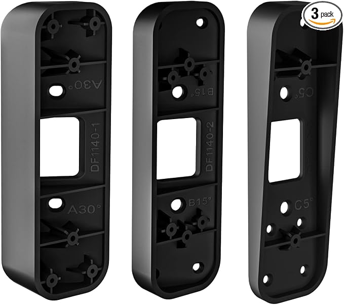 Adjustable Doorbell Angle Mount by OkeMeeo