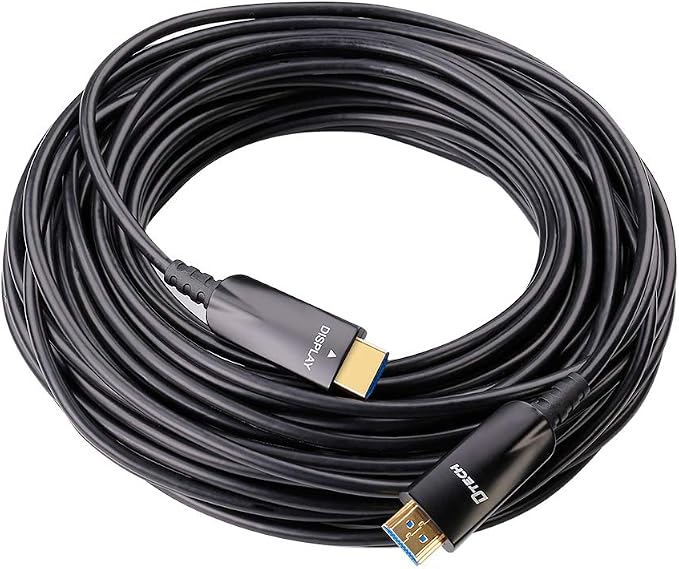 DTECH 50ft Fiber Optic HDMI Cable - Image 3
