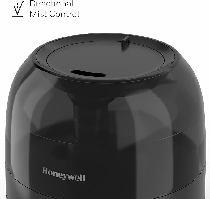 Honeywell Mini Cool Mist humidifier, Easy to Fill and Clean, humidifier for small Bedroom, Kids Rooms, or office. Ultra Quiet Operation and Auto Shut-Off - Black, HUL525B - Image 4