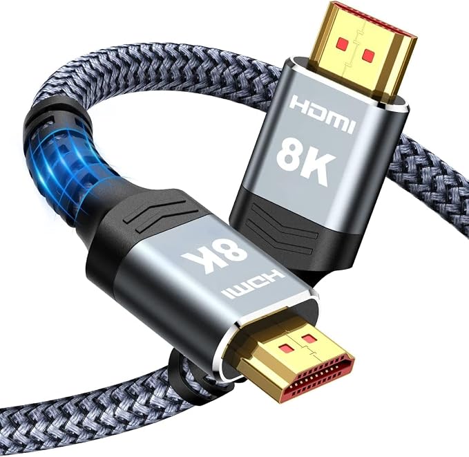 Highwings Long 8K HDMI Cable 25FT 48Gbps, 2.1 High Speed Gaming Cord 4K@120Hz by Highwings