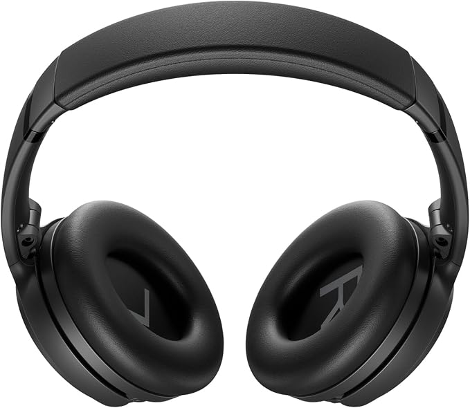 Bose QuietComfort Headphones - Wireless Bluetooth Headphones, Active Over Ear Noise Cancelling and Mic, USB-C Charging, Deep Bass, Up to 24 Hours of Playtime, Black - Image 5