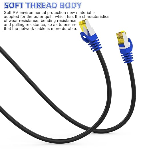 Cat 8 Ethernet Cable 125 FT, Heavy Duty High Speed Network Internet Cable - Image 6