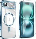 Magnetic Glossy Case for iPhone 17 Air, iPhone 17Air Phone Case Slim Clear by Unknown