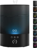 Everlasting Comfort 2.5L Top Fill Humidifiers for Bedroom - Quiet Easy to Fill & Clean, 24HR Runtime, Night Lights, Timer, Ultrasonic Cool Mist Humidifier, Auto Shut-Off, Essential Oil Diffuser by EverlastingComfort