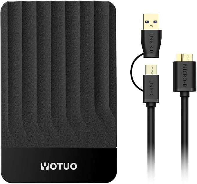 YOTUO Portable External Hard Drive Storage Expansion Mobile HDD USB 3.0 by YOUTO
