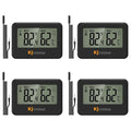4PCS Mini Digital Hygrometer and Thermometer Reptile Thermometer by KJCOOSWI
